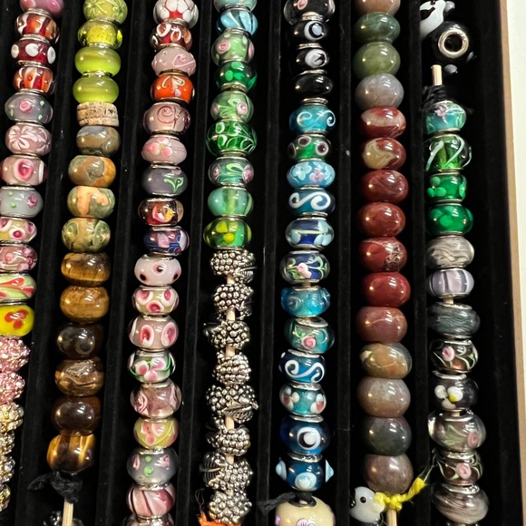 Jewelry Pandora Style Bead Lot Poshmark